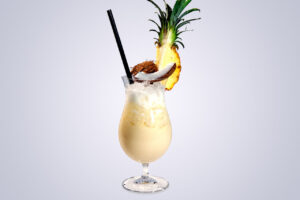 Cocktailauswahl mobile Bar Pina Colada Cocktail im Glas