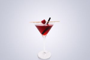 Cocktailauswahl mobile Bar Royal Gimlet im Martiniglas