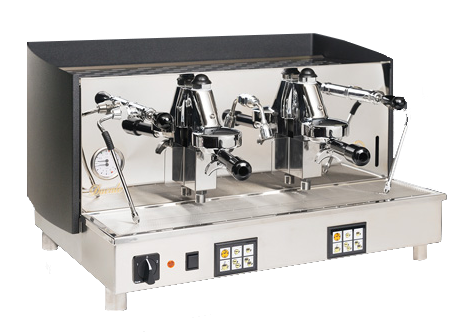 Fiorenzato Ducale 2-Gruppige Siebträger Espressomaschine Coffee Catering